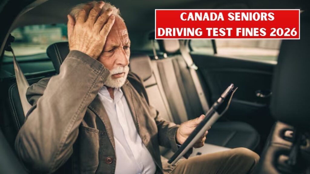 Canada Seniors Driving Test Fines 2026